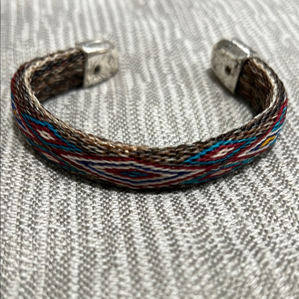 Multicolor Woven Bracelet - Picture 6 of 9